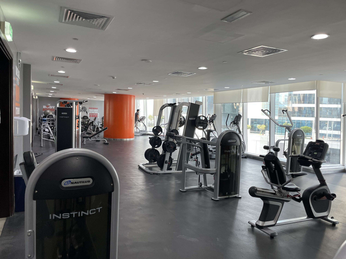 Fitness facility, Maison Privee - Elegant and Panoramic Sea View Apt on Al Reem Island, Abu Dhabi City