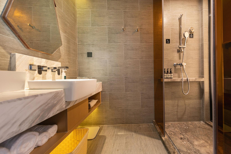Bathroom 3, Atour Hotel Shenzhen Longgang Buji Lilang, Shenzhen