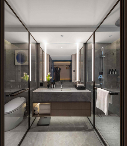 Bathroom 3, Grand Madison LongHua Yujing Shenzhen, Shenzhen