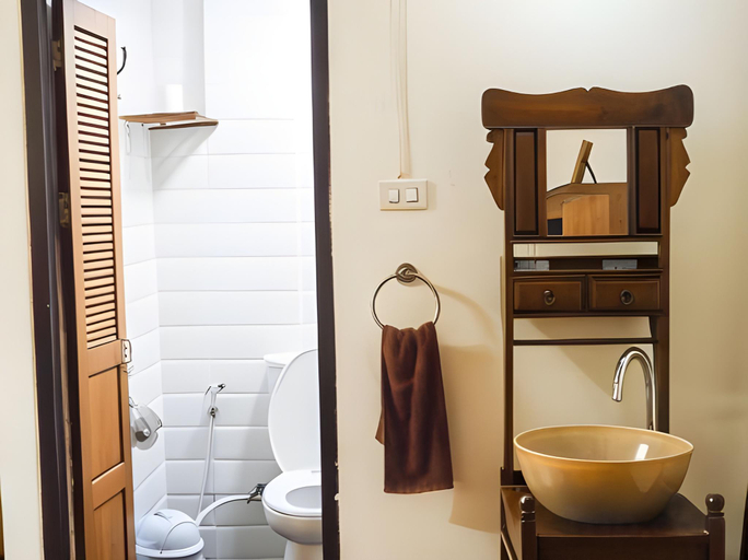 Bathroom, Rustic Guest House, Muang Chiang Mai