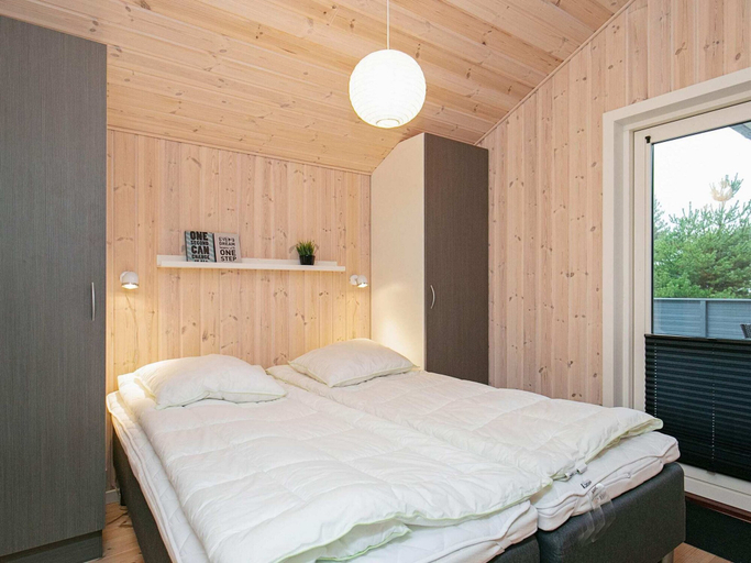 Bedroom 2, 5 Star Holiday Home in Ulfborg, Holstebro