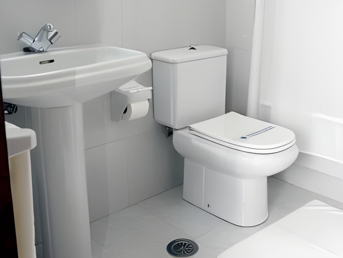 Bathroom 4, Hotel Compostela Vigo, Pontevedra