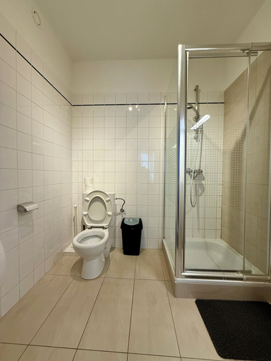 Bathroom 4, Peaceful 2 minutes European Parliament, Bruxelles