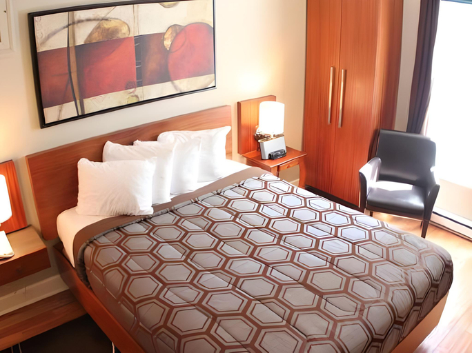 Bedroom 2, Unilofts Grande-Allee, Communauté-Urbaine-de-Québec