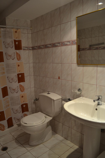 Bathroom, Panorama Hotel Apartments, South Aegean