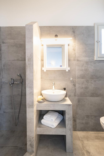 Bathroom 5, Vrachia Studios & Apartments, South Aegean