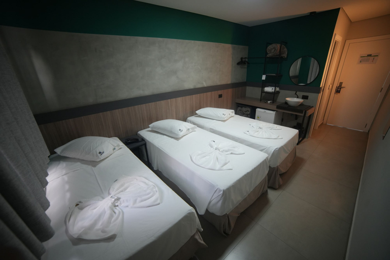 Bedroom 3, Hotel Coroados Foz Express, Foz do Iguaçu