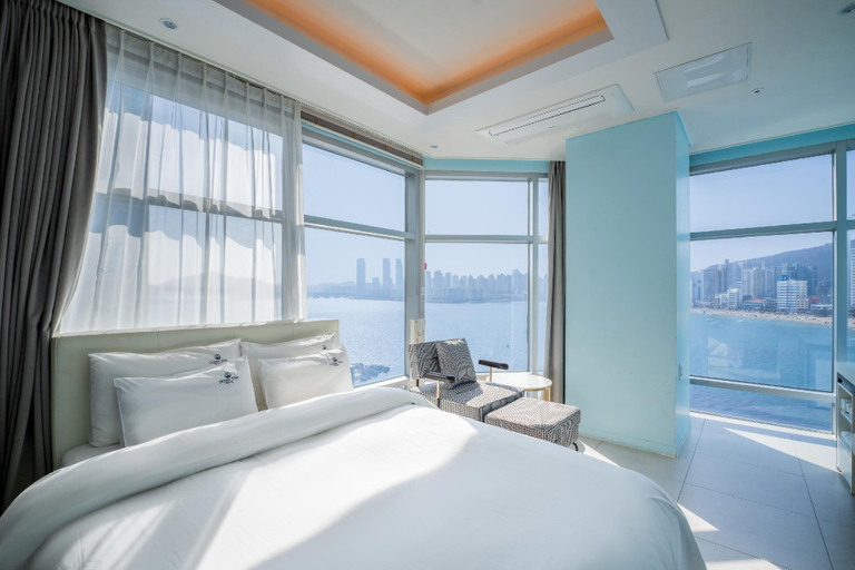 Bedroom, Gwangalli Oceanstay Hotel, Suyeong