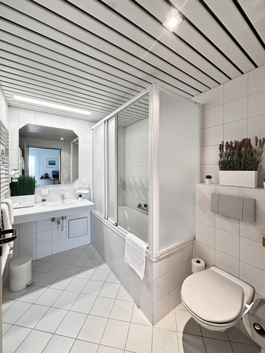 Bathroom 5, Centra Hotel Zurich, Uster