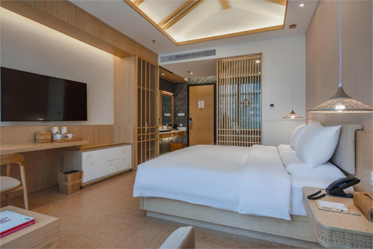 Bedroom 3, Atour X Hotel Shenzhen Futian Chegong Temple, Shenzhen