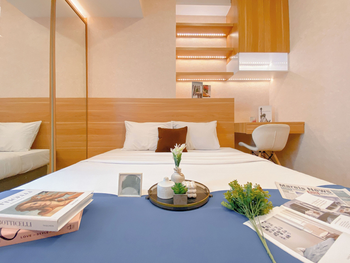 Bedroom 3, Stylish Designed Studio At Tokyo Riverside Pik 2 Apartment, Tangerang
