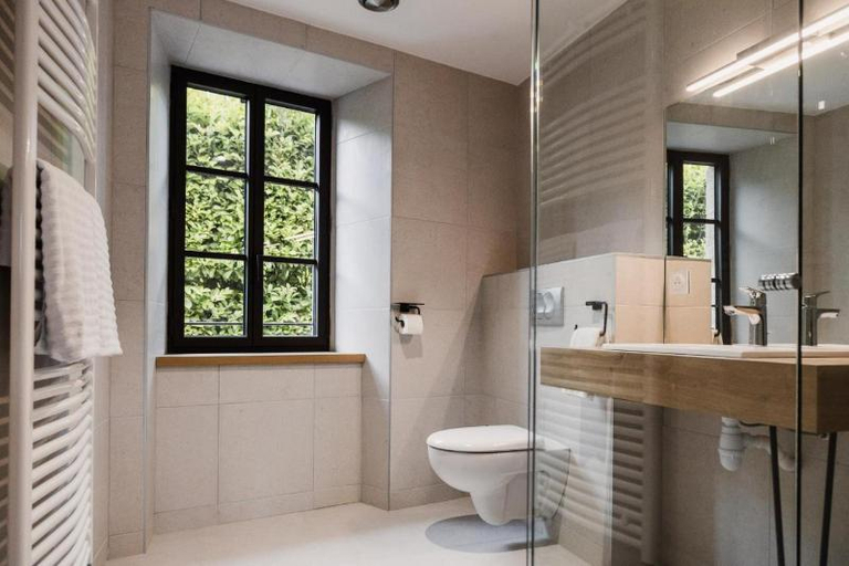 Bathroom 4, Logis hotel restaurant l'Argence, Aveyron