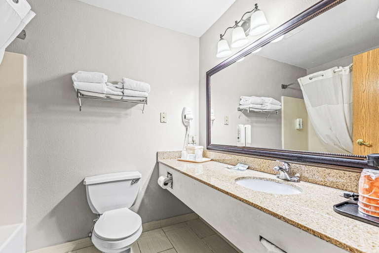 Bathroom 5, Quality Inn & Suites On the River, Garfield