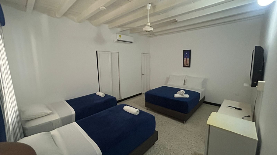 Bedroom 5, La Ballena Azul Hotel, Santa Marta (Dist. Esp.)