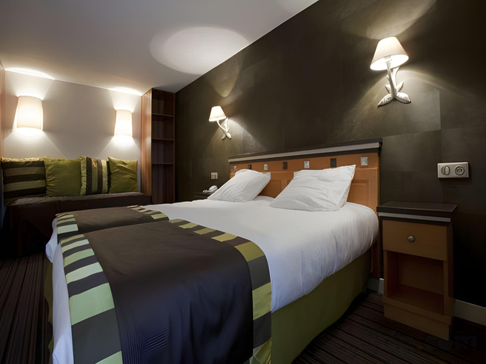 Bedroom 3, Hotel Mondial, Paris