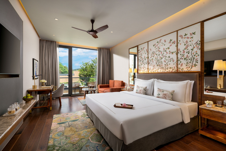 Bedroom 3, Taj Damdama Lake Resort & Spa, Gurugram, Gurgaon
