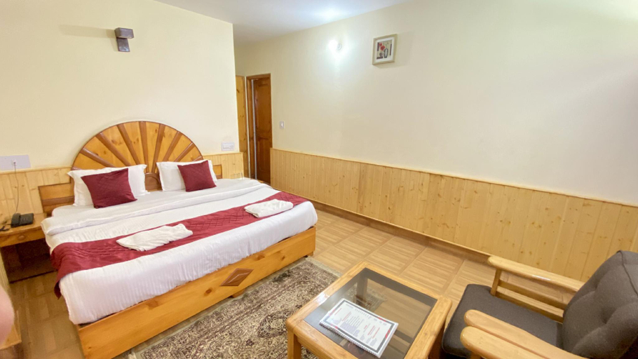 Bedroom 3, Hotel Purnima - A Riverside Hotel in Kasol, Kullu