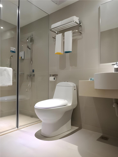 Bathroom 3, City Comfort Inn Shenzhen Shiyan Science and Technology Park, Shenzhen