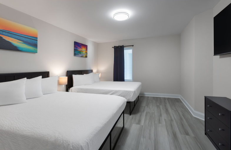 Bedroom 2, Ocean Escape Boardwalk Oceanfront, Horry
