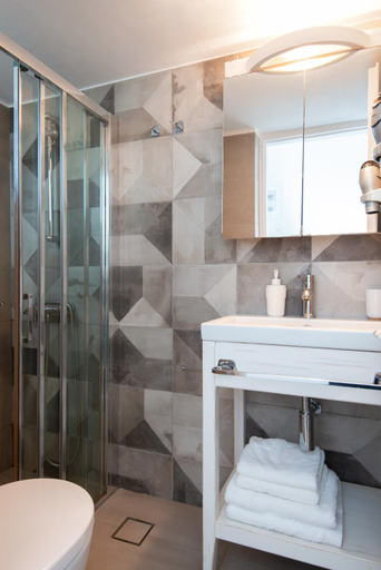Bathroom 3, Anthousa Hotel, South Aegean
