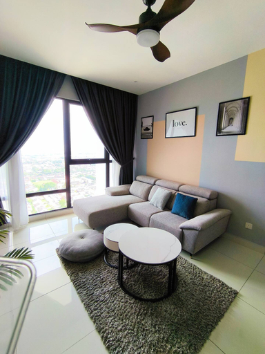 Bedroom 2, Southkey Mosaic by Bencoolen Homestay, Johor Bahru