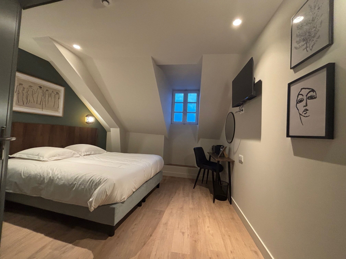 Bedroom 4, Hotel Hermine Vannes Port de Plaisance, Morbihan