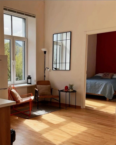 Bedroom 2, Warm & Cozy apartment at Akmenu iela, Riga