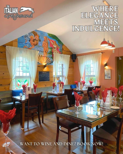 Food & Drinks, THE ITALIAN GREYHOUND, Leicestershire