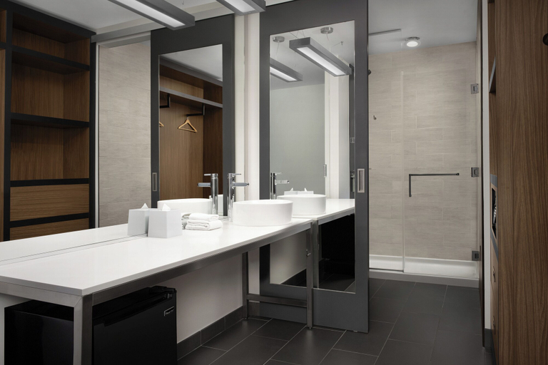 Bathroom 4, Aloft by Marriott Hillsboro-Beaverton, Washington