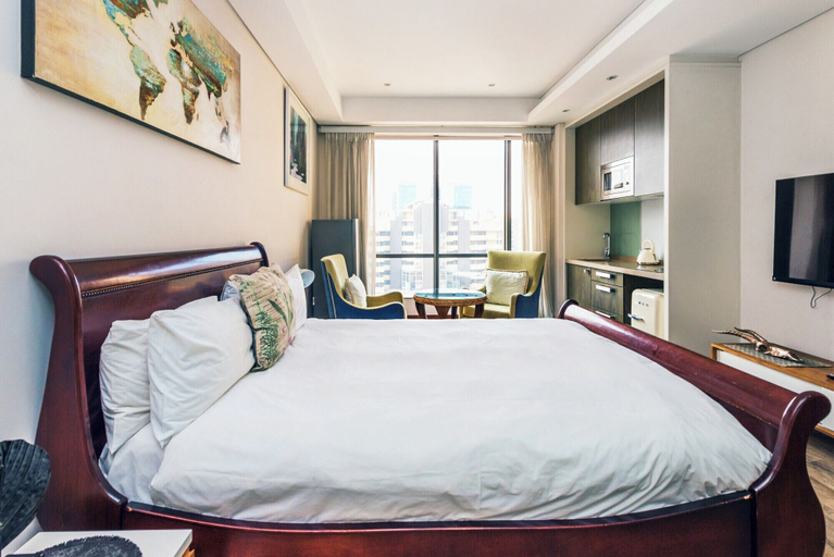 Bedroom 4, KMG Apartments at Sandton Skye, City of Johannesburg