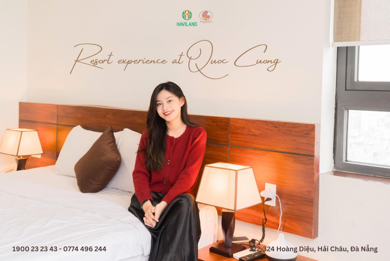 Bedroom, QUOC CUONG HOTEL& APARTMENT DANANG BY HAVILAND, Da Nang