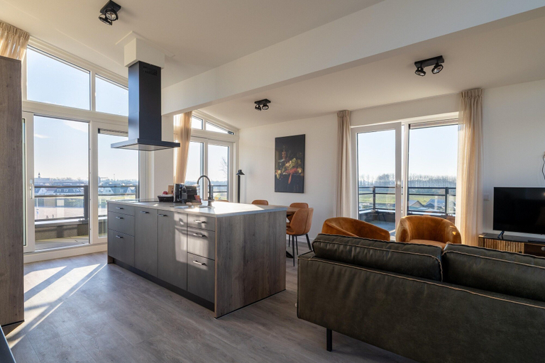 Private kitchen 5, Penthouse in Sint-annaland by the Beach, Tholen
