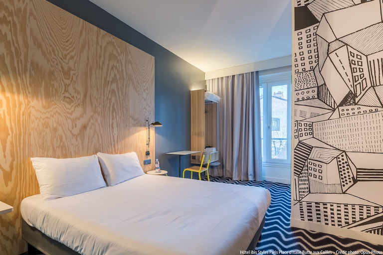 Bedroom 3, ibis Styles Paris Place d'Italie Butte aux Cailles, Paris