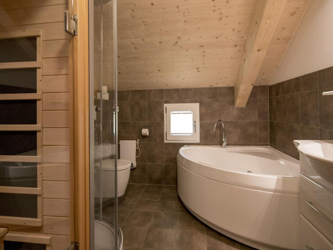 Bathroom 4, Lavish Chalet in Sankt Georgen With Jacuzzi, Murau
