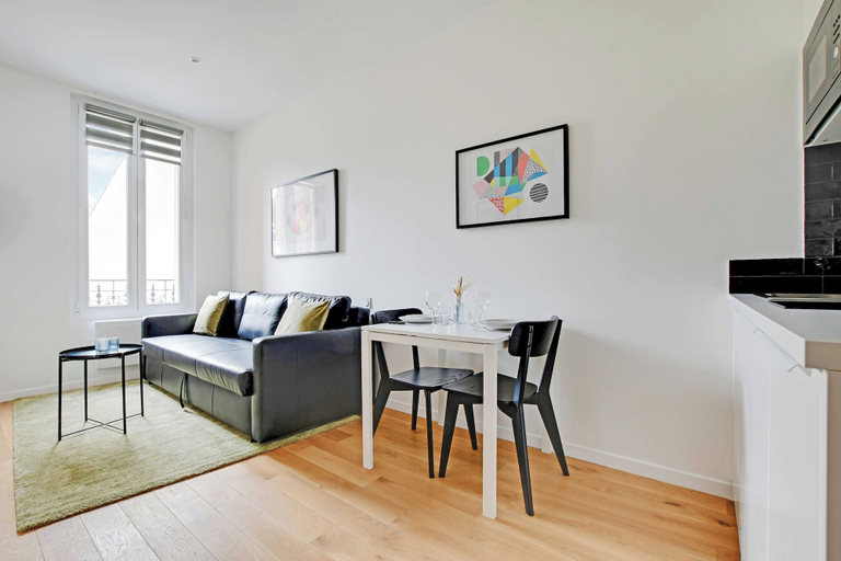Living area 5, Studio Moderne - 2P- Nanterre, Hauts-de-Seine