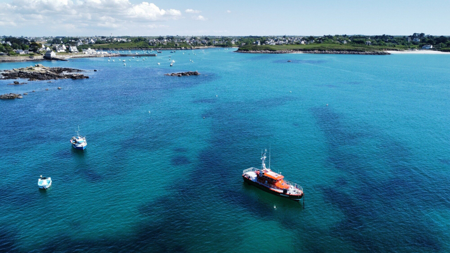 Aerial view 2, Luxury Duplex With Magnificent sea View, Finistère