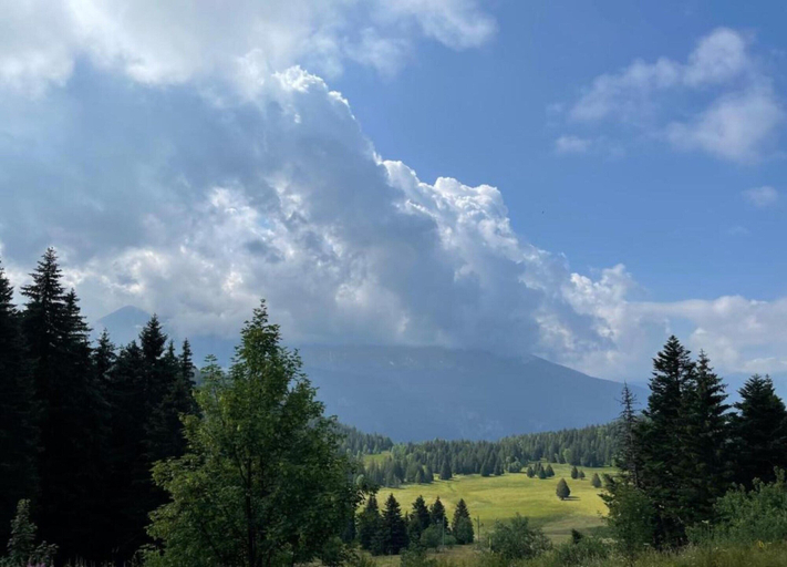 View from property 3, Stylish Alpine Stay for 6 Guests, Isère