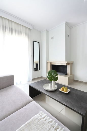 Bedroom 3, Icon Apartments, Central Macedonia