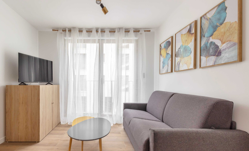 Living area, Charming Apt With Balcony- 6P- Proche Disney/paris, Val-de-Marne