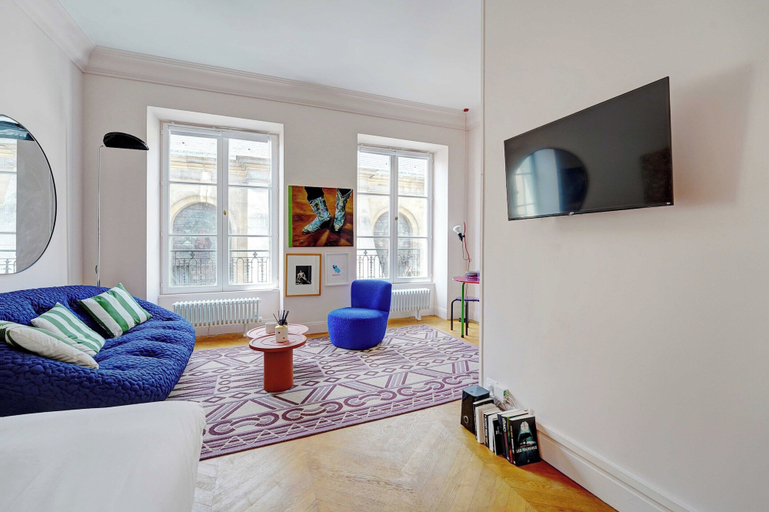 Living area 5, Spacious Studio - 2p/43m2 - Montorgueil / Louvre, Paris