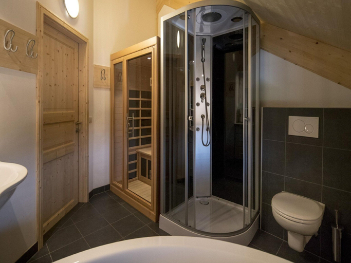 Bathroom, Premium chalet with infrared sauna, Murau