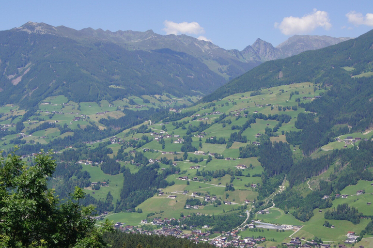 View from property 2, Holiday Apartment Near ski Area, Schwaz