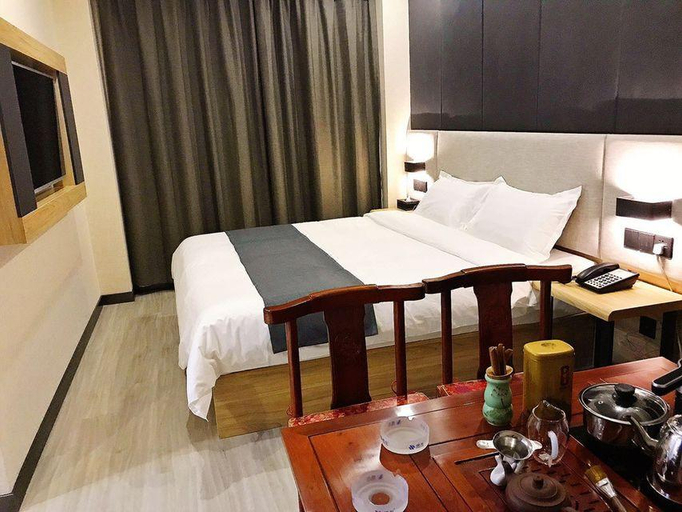 Bedroom, Thank Inn Plus Hotel Qingdao Licang Wan Nianquan Road, Qingdao