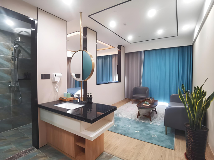 Bathroom 3, Urban Garden Hotel Hongdao High-Tech Fangte Exhibition, Qingdao