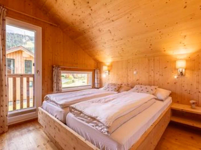 Bedroom 3, Spacious Chalet With hot tub, Murau