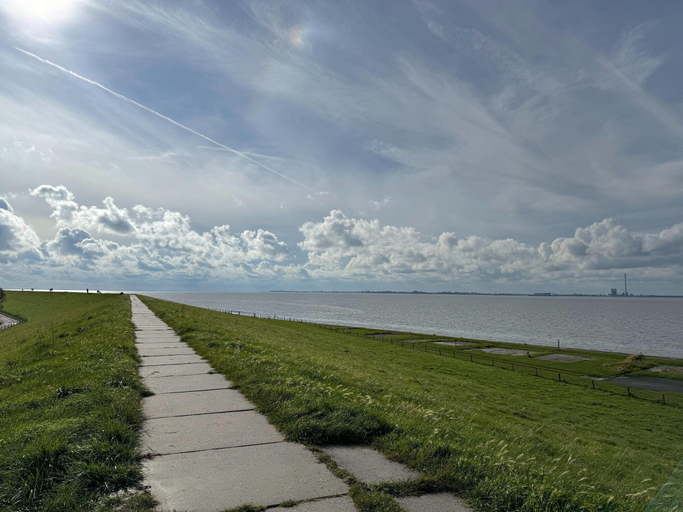 View from property 2, Doppelhaushalfte in Burhave, Wesermarsch