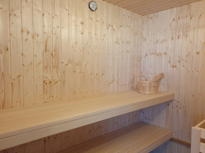 Bathroom 3, Ferienhaus mit Sauna im Ferienpark Mirow, Mecklenburgische Seenplatte