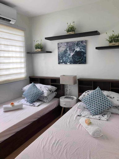 Bedroom 2, Cozy 2BR Condo at One Oasis Beside SM City Mall Free Wifi and Pool Access, Davao City