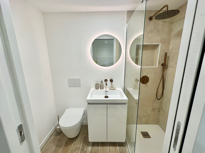 Bathroom 2, Studio Cosy- AC -2p-saint-tropez, Var