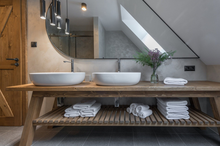 Bathroom 2, Villa With Pool in Hutisko-solanec, Vsetín